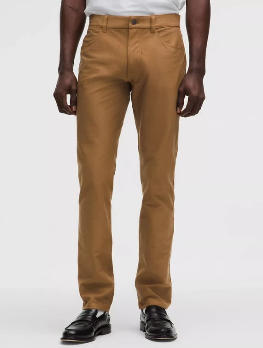 LULULEMON LIKE NEW Label Men's "Easy Five" Slim Straight Pants | 34